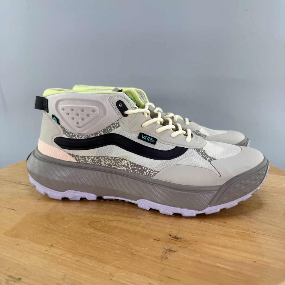 Vans MTE CrossPath Mid Mens Size 9 Shoes Altitude Beige Black Hiking Outdoor NEW